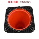 AZKO Krisbow 70 Cm Kerucut Lalu Lintas Pvc Dengan Base - Orange/Hitam