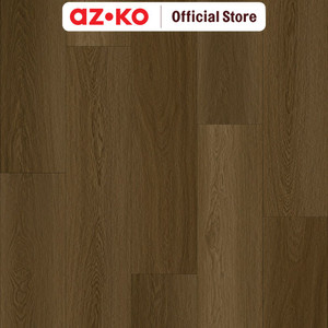 AZKO Krisfloor 122x18x0.4 Cm Lantai Parket Spc - Medium Oak