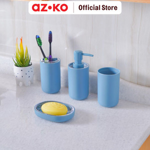 AZKO Stora 6.6x10.9 Cm Tumbler Tempat Sikat Gigi - Biru