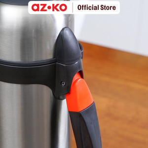 AZKO Kris Termos Vacuum Flask Odf Tempat Minum Vacuum Flask Wadah Air Minum Panas Perlengkapan Minum Water Bottle - Silver