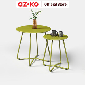 AZKO Soleil Estelle Meja Sisi Big - Hijau