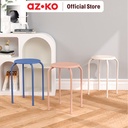 AZKO Soleil Bangku Metal - Krem Gummy