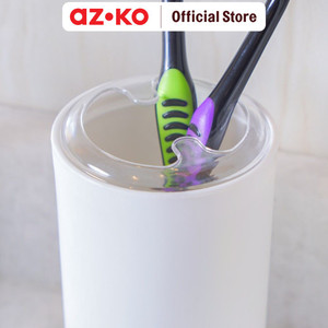 AZKO Stora 6.6x11.5 Cm Tempat Sikat Gigi - Putih
