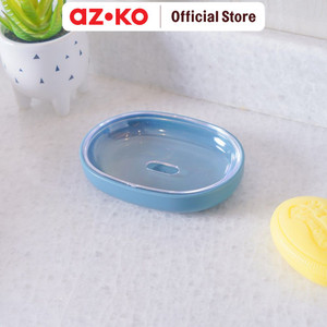 AZKO Stora Tempat Sabun Batang - Biru