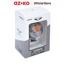 AZKO Carex Noblesse Power Handle Setir Mobil Carbon - Cokelat/Silver