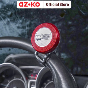 AZKO Carex Cata Power Handle Setir Mobil - Merah Maroon