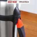 AZKO Kris Termos Vacuum Flask Odf Tempat Minum Vacuum Flask Wadah Air Minum Panas Perlengkapan Minum Water Bottle - Silver