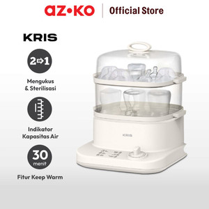 AZKO Kris 6 Ltr Pengukus Makanan 800 Watt - Putih