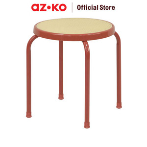 AZKO Soleil Hinata Bangku Metal - Pink Coral