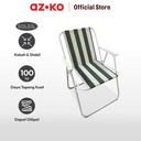 AZKO Soleil Kursi Teras Stripe Spring - Hijau