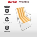 AZKO Soleil Kursi Teras Stripe Spring - Oranye
