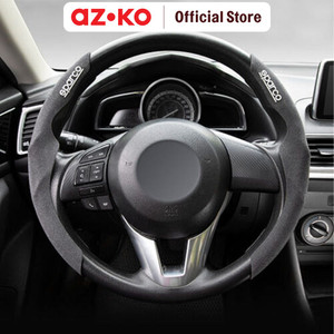 AZKO Sparco Sarung Stir Kain Bludru - Hitam