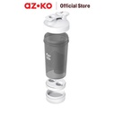 AZKO Paws N Tail Botol Minum Hewan Travel 4 In 1 - Abu-Abu