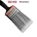 AZKO Tactix 6.3 Cm Kuas Cat Polyester - Hitam