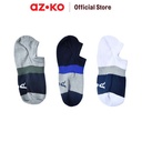 AZKO Alph Set 3 Pasang Kaos Kaki Wanita Value No Show V2