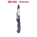 AZKO Kris Set 6 Pcs Pisau Dapur Dengan Talenan - Ungu Lavender