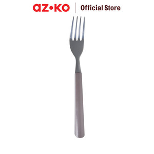 AZKO Kris Set 12 Pcs Alat Makan - Abu-Abu - Putih