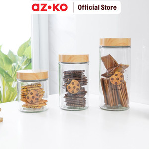 AZKO Kris Set 3 Pcs Stoples Kaca Chocolate Chip