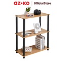 AZKO Stora 75 Cm Rak Penyimpanan 3 Tingkat Kayu