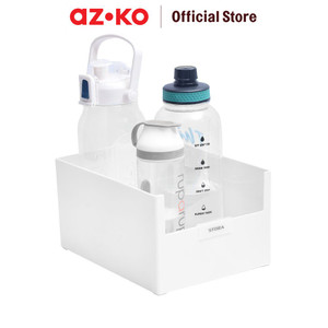 AZKO Stora 28X21X15 Cm Kotak Penyimpanan Serbaguna - Putih