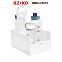 AZKO Stora 28X21X15 Cm Kotak Penyimpanan Serbaguna - Putih