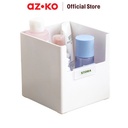 AZKO Stora 14X14X15 Cm Kotak Penyimpanan Serbaguna - Putih