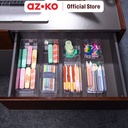 AZKO Stora Set 6 Pcs Organizer Laci Clear