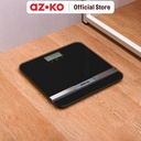 AZKO Kris Timbangan Badan Digital Body Fat Hydration Rechargeable - Hitam
