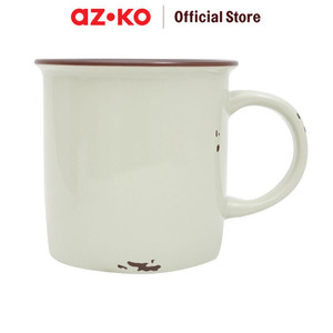 AZKO Pendopo 300 ml Mug Porselen Vintage - Ivory