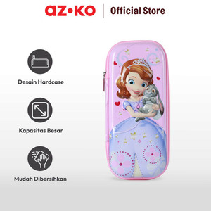 AZKO Disney Tempat Pensil 3D Hardcase Sophia