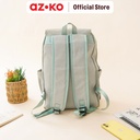 AZKO Ataru Tas Ransel Dengan Clip Nylon - Abu-Abu