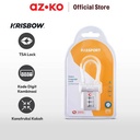 AZKO Passport Gembok Koper Tsa 3 Kombinasi Angka Alloy Tsa2a029