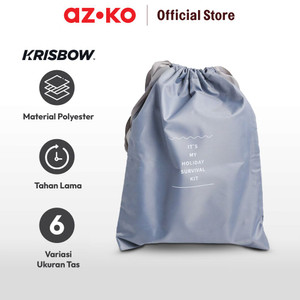 AZKO Passport Set 6 Pcs Tas Organizer - Abu-Abu