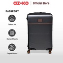 AZKO Passport 18-22 Inci Sarung Koper Matte Spandex Small