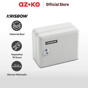 AZKO Krisbow Brankas Kunci 10 Keys - Putih