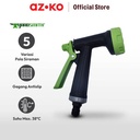 AZKO Yardsmith Kepala Selang Aluminium 5 Pattern - Hijau