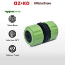 AZKO Yardsmith Sambungan Selang 5/8 & 3/4 Inci - Hijau