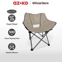 AZKO Soleil Kursi Lipat - Krem Beige
