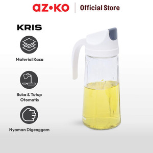 AZKO Kris 630 Ml Camy Botol Minyak - Putih