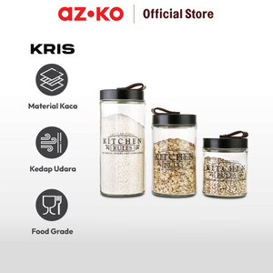 AZKO Kris Set 3 Pcs Stoples Kaca Kitchen Rules