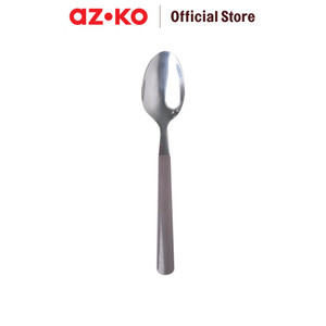 AZKO Kris Set 12 Pcs Alat Makan - Abu-Abu - Putih