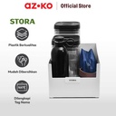 AZKO Stora 35X21X15 Cm Kotak Penyimpanan Serbaguna - Putih