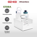 AZKO Stora 28X21X15 Cm Kotak Penyimpanan Serbaguna - Putih
