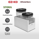 AZKO Stora 28X14X15 Cm Kotak Penyimpanan Serbaguna Large - Putih