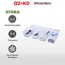 AZKO Stora Set 6 Pcs Organizer Laci Clear