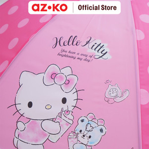 AZKO Hello Kitty 85 Cm Payung Stick Auto Open