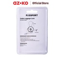 AZKO Passport Gembok Koper Tsa 3 Kombinasi Angka Round Tsa18107