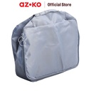 AZKO Passport Set 6 Pcs Tas Organizer - Abu-Abu