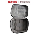 AZKO Passport Tas Organizer Peralatan Elektronik - Hitam