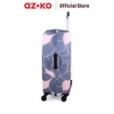 AZKO Passport Ukuran S Sarung Koper Petal Dengan Lock - Rose Gold